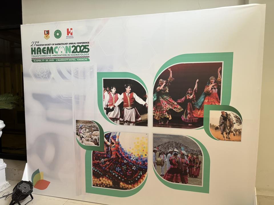 FAiTh representatives attending HAEMCON 2025 Pakistan Society of Hematology Annual Conference