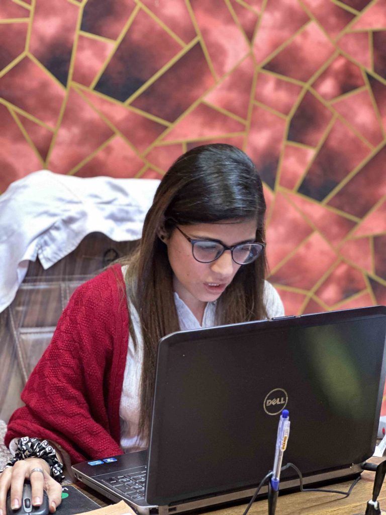 Consultant Hematologist Dr. Warkha examining a thalassemia patient at FAiTh clinic
