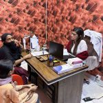 Consultant Hematologist Dr. Warkha examining a thalassemia patient